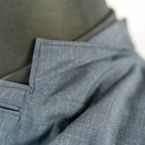 J. Lindeberg Wolger Tech Coat in Midnight Melange - Picture 8 of 12